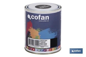 Synthetic enamel | Several colours | 125ml, 375ml, 750ml or 4L - Cofan