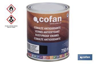 Smalto antiossidante | Vari colori | Latta da 750 ml - Cofan