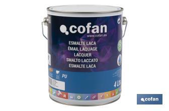 Water-based lacquer | Available in various colours | Paint buckets available in different sizes - Cofan