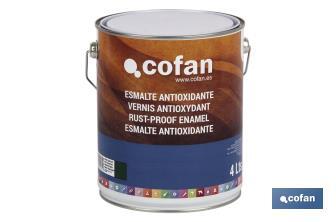 Esmalte Antioxidante | Varios Colores | Tamaño del envase 4 L - Cofan