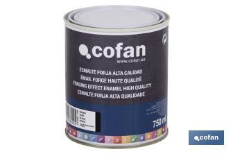 Émail fer forgé | Protection et décoration de surfaces | Plusieurs couleurs - Cofan