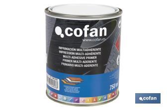 Solvent-based multi-adhesive primer | Available in different sizes | Colourless primer - Cofan