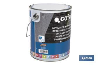 Solvent-based multi-adhesive primer | Available in different sizes | Colourless primer - Cofan