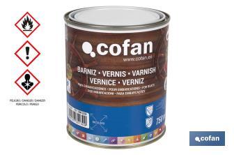 Vernis pour Embarcations | Incolore | Plusieurs capacités de Récipients - Cofan