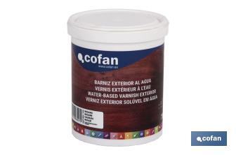 Exterior Varnish | Water-based Varnish | 750ml container - Cofan