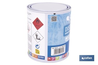 Disolvente clorocaucho | Diluyente para resinas acrílicas termoplásticas | Alta compatibilidad y brochabilidad | No afecta al brillo | Capacidad: 750 ml - Cofan