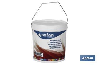 Revestimento Impermeabilizante | Para Interior e Exterior | Diferentes cores | Tinta anti humidade e anti mofo - Cofan