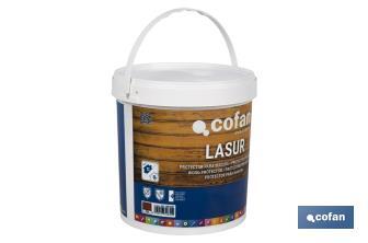 Water-based lasur | Matt finish | Available in different sizes and colours - Cofan