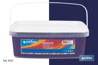 Pintura Plástica Monocapa | Diferentes colores  | Apta para usar en interior - Cofan