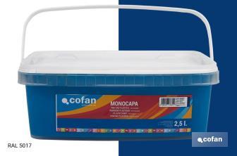 Pintura Plástica Monocapa | Diferentes colores  | Apta para usar en interior - Cofan