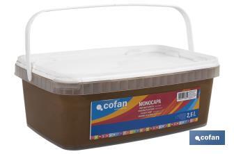 Pintura Plástica Monocapa | Diferentes colores  | Apta para usar en interior - Cofan