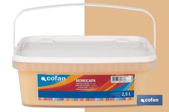 Pintura Plástica Monocapa | Diferentes colores  | Apta para usar en interior - Cofan