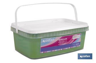 Pintura Plástica Monocapa | Diferentes colores  | Apta para usar en interior - Cofan