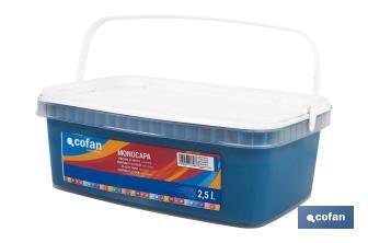 Pintura Plástica Monocapa | Diferentes colores  | Apta para usar en interior - Cofan
