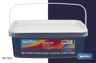 Pintura Plástica Monocapa | Diferentes colores  | Apta para usar en interior - Cofan