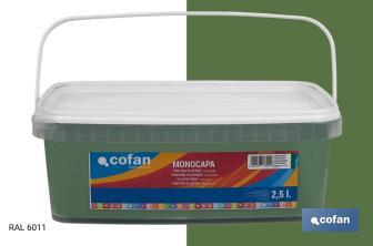 Pintura Plástica Monocapa | Diferentes colores  | Apta para usar en interior - Cofan