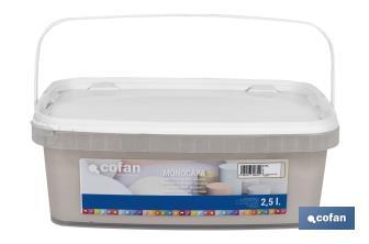 Pintura Plástica Monocapa | Diferentes colores  | Apta para usar en interior - Cofan
