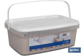 Pintura Plástica Monocapa | Diferentes colores  | Apta para usar en interior - Cofan