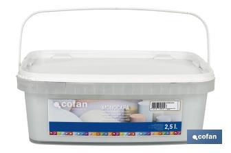 Pintura Plástica Monocapa | Diferentes colores  | Apta para usar en interior - Cofan