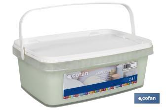 Pintura Plástica Monocapa | Diferentes colores  | Apta para usar en interior - Cofan