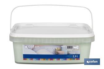 Pintura Plástica Monocapa | Diferentes colores  | Apta para usar en interior - Cofan