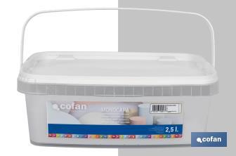 Pintura Plástica Monocapa | Diferentes colores  | Apta para usar en interior - Cofan