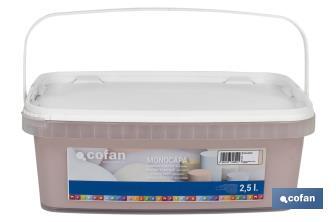 Pintura Plástica Monocapa | Diferentes colores  | Apta para usar en interior - Cofan