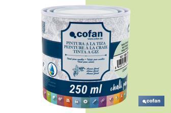 Tinta a giz | Chalk paint | Adequada para restauro e decoração de moveis | Diferentes capacidade | Várias cores  - Cofan