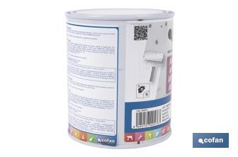 Pintura antihumedad al agua en blanco mate | Solución para paredes y techos | Diferentes capacidades - Cofan