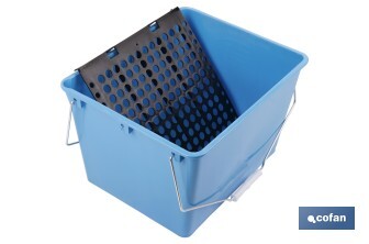 Paint scuttle with tray | Metal handles included | Intended for professional use - Cofan