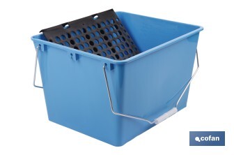 Paint scuttle with tray | Metal handles included | Intended for professional use - Cofan