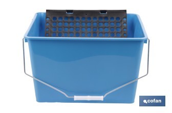 Paint scuttle with tray | Metal handles included | Intended for professional use - Cofan