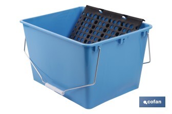 Paint scuttle with tray | Metal handles included | Intended for professional use - Cofan