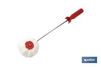 Corner paint roller with long handle | Roller for painting corners | Professional finish - Cofan