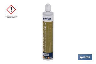 Chemical Anchor | Styrene-free polyester | Cartridge of 300ml - Cofan