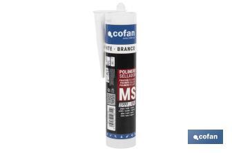 MS polymer sealant | Grey | Cartridge of 290ml - Cofan