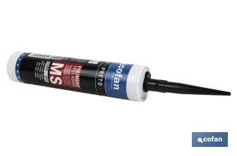 MS polymer sealant | Grey | Cartridge of 290ml - Cofan