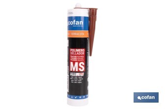 MS polymer sealant | Available in different colours | Cartridge of 290ml - Cofan