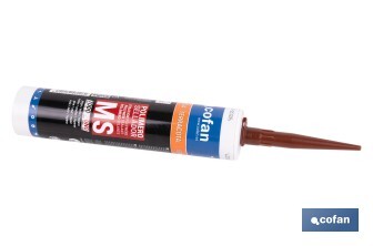 MS polymer sealant | Available in different colours | Cartridge of 290ml - Cofan