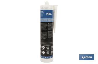 MS polymer sealant | Grey | Cartridge of 290ml - Cofan