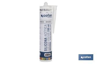 Acetat-Silikon 280ml - Cofan