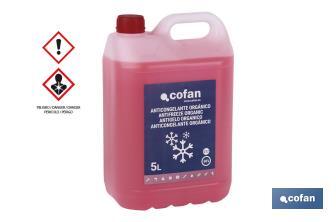 Anti-congelante G-12 50% Orgânico 5 L - Cofan