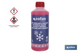 Anticongelante G-12 50 % Orgánico | Contenido de 1 y 5 litros - Cofan