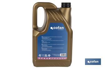 Special chainsaw oil for chains | Continuous lubrication of cutting chains | Wear protection - Cofan