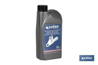 Olio speciale per Catene di Motosega | Lubrificazione continua delle catene | Protezione contro l’usura | Confezione da 1 o 5 L - Cofan