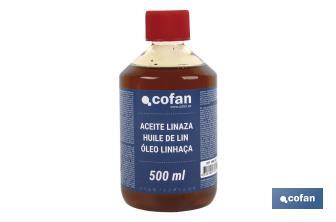 Aceite de linaza | Para maderas exteriores e interiores | Protege y nutre - Cofan