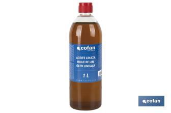 Aceite de linaza | Para maderas exteriores e interiores | Protege y nutre - Cofan