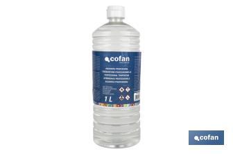 Professional turpentine | Available with two capacities: 500ml or 1 litre | Ideal to dissolve - Cofan