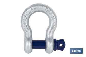 Grillete Lira Alta Resistencia Galvanizado - Cofan