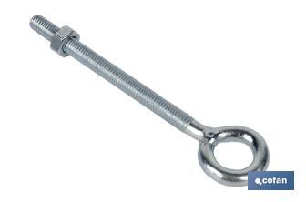 Fixation hook with nut - Cofan